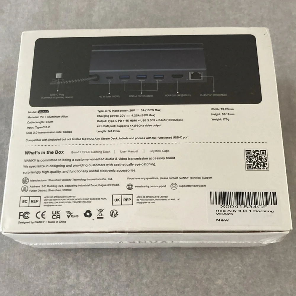 iVANKY 8-in-1 USB-C Gaming Dock